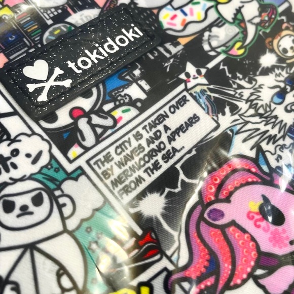 TokiDoki Comic Con 2021 Magna Mania Large Tote Bag Last One - Picture 5 of 8
